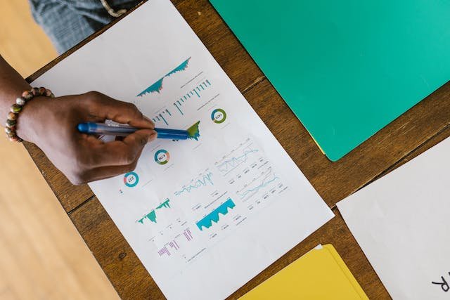 Charts and data analysis